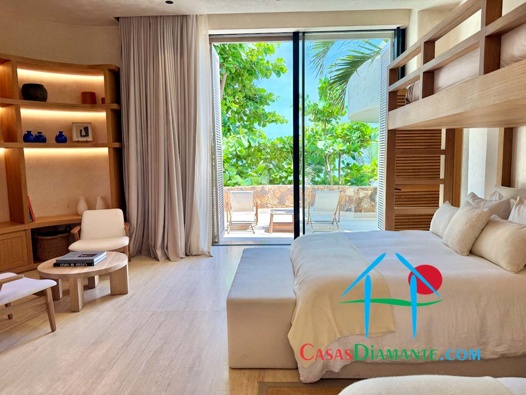 Real Diamante Del Mar Casa Palapas - Recámara tres 5